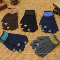 Man′s Winter Warm Knitted Gloves Full Finger Wholesale